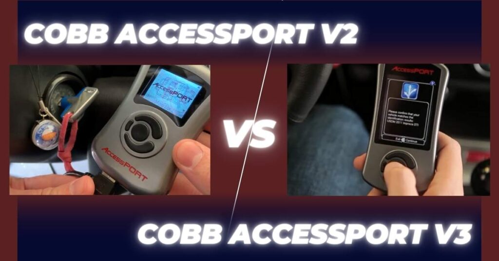 difference between Cobb Accessport V2 and V3