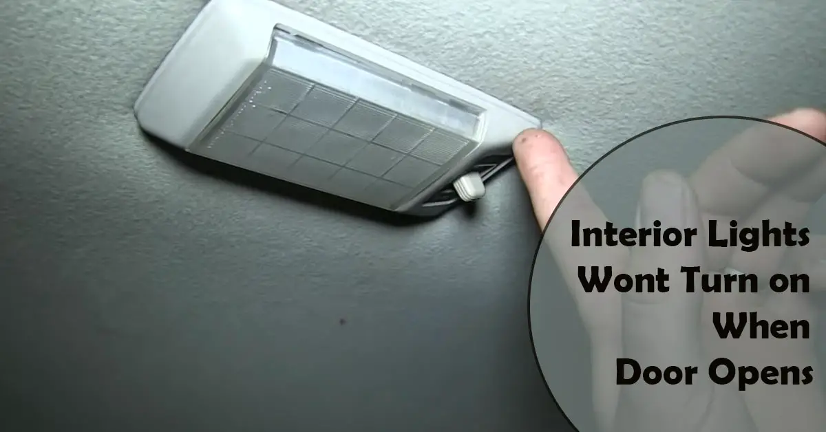 Interior Lights Wont Turn on When Door Opens Honda Civic [Details